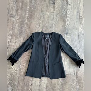 Club Monaco Velvet Cuff Blazer. Size 2